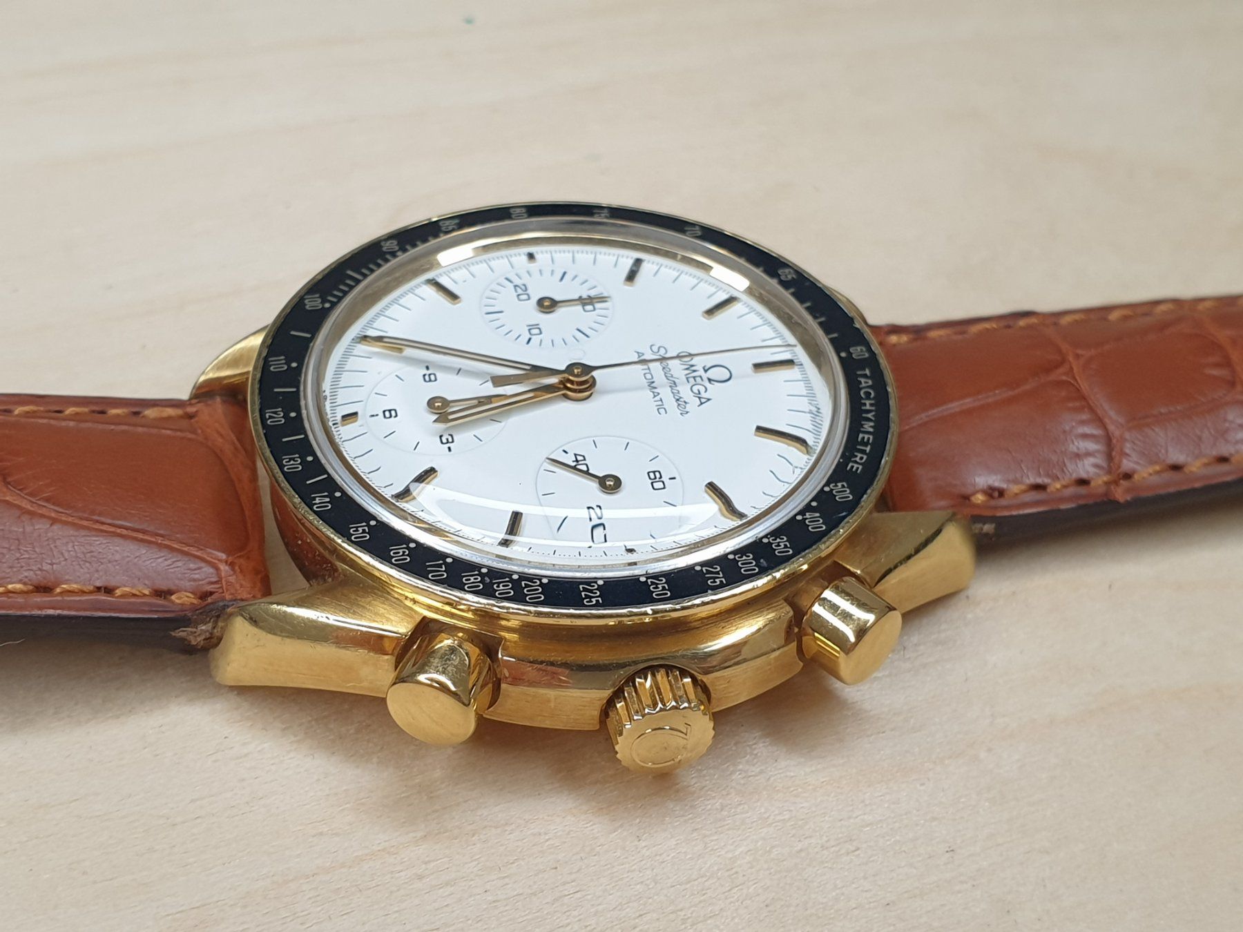 Omega Orologi: Omega Speedmaster 175.0032 Reduced 18k – Usato da Posieux venduto da Csardas. 1