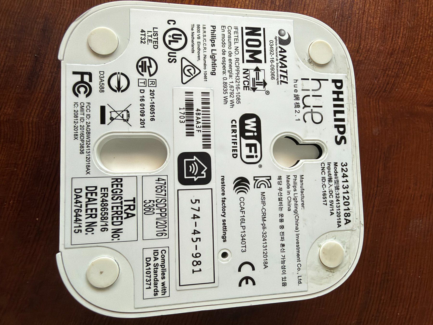 Philips Sistema di controllo: Pont Philips Hue – Usato da Bulle venduto da Kapelletti 2