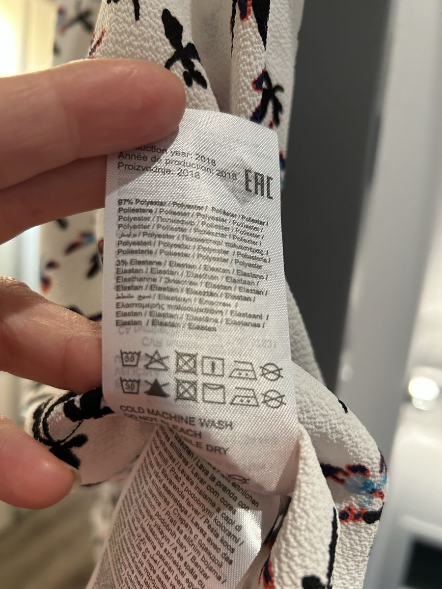 Only Camicette: Bluse von Only, Grösse M, Blumenmuster – Nuovo (secondo la descrizione) da Erlinsbach SO venduto da hallon480 4