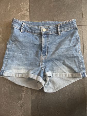 Jeansshorts Damen hellblau 