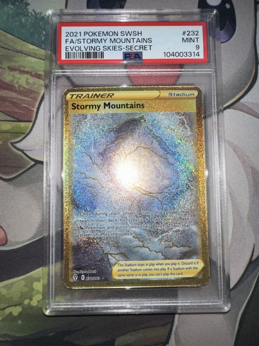 Pokémon Carte collezionabili: Stormy Mountain PSA 9 Gold – Nuovo (secondo la descrizione) da Biel/Bienne venduto da LaenzHD 2