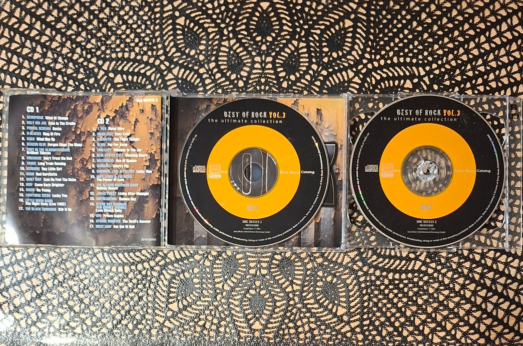 CD: Best Of Rock Vol.3, 2CD Hit Compilation Sampler 2001 – Usato da Schönenberg TG venduto da breiti12 2