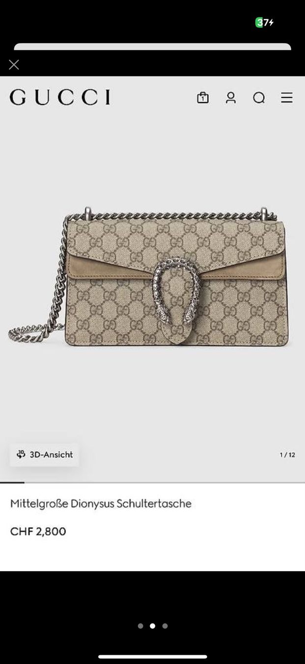 Gucci Taschen für Damen: Dionysus Schultertasche – Gebraucht aus Reinach AG von ffi_9b79 4
