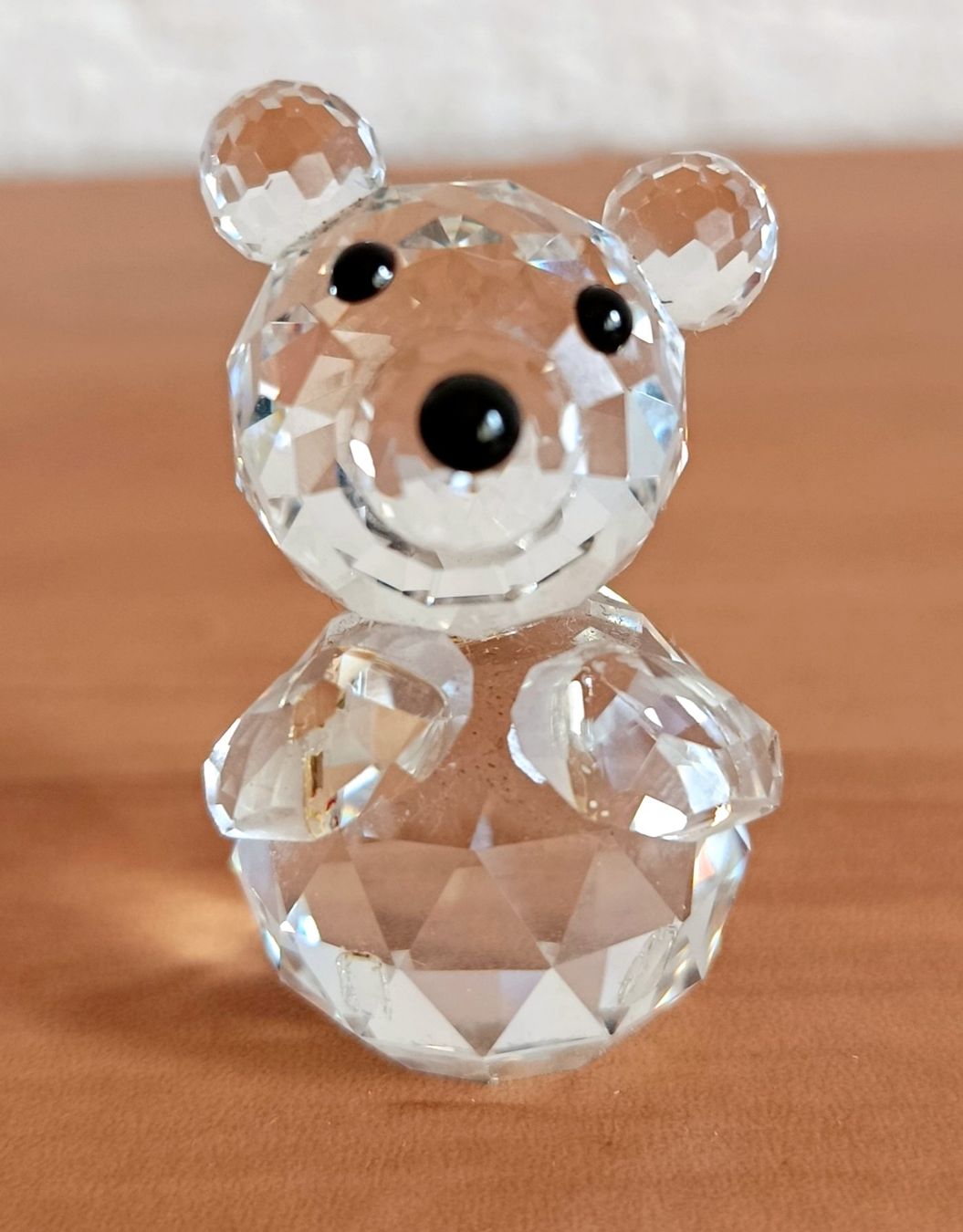 Swarovski Statuette: Swarovski "Kleiner Bär" Kristall-Figur – Usato da Bern venduto da Delphin77 2