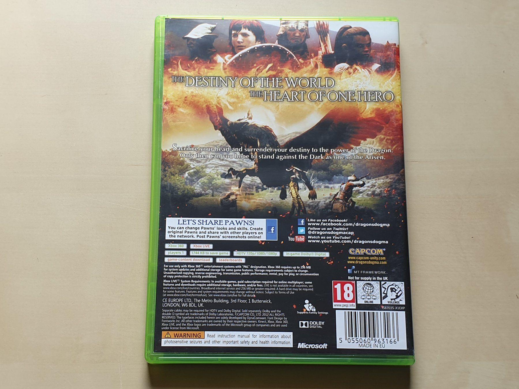 Microsoft Giochi: Dragons Dogma – Usato da Stansstad venduto da collectorsshop 1