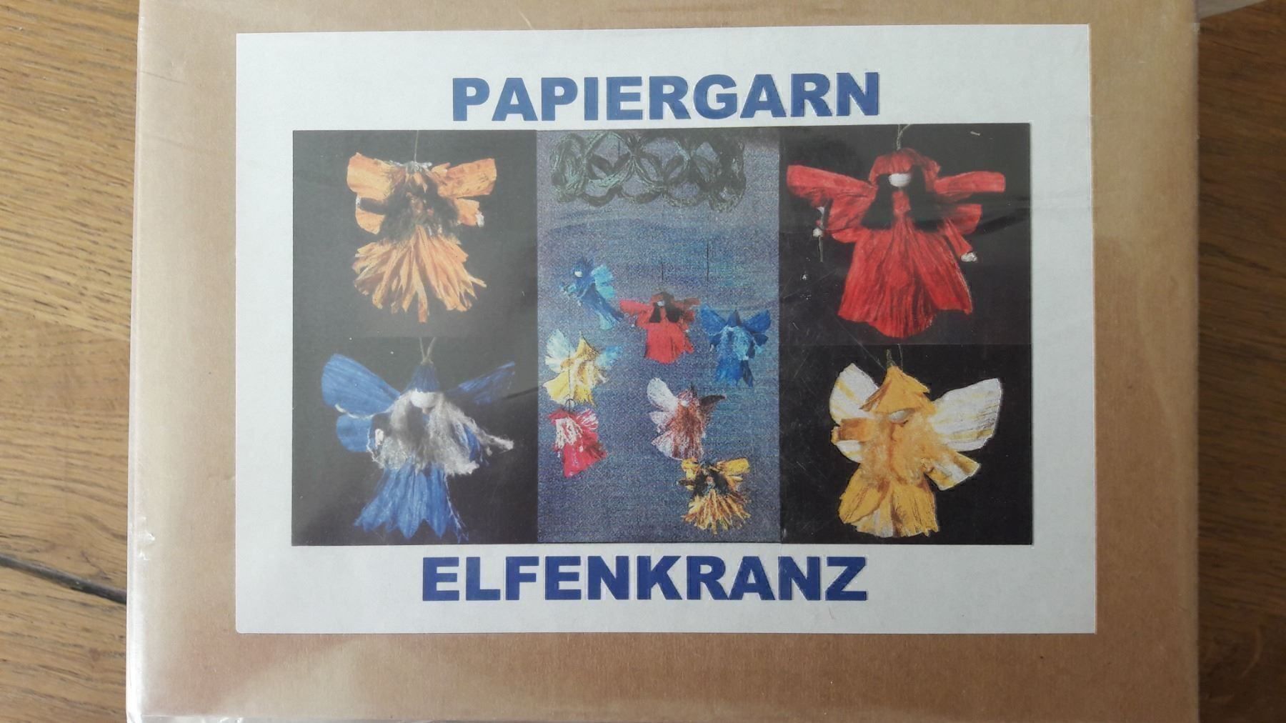 Papiere: Papiergarn-Set für einen Elfenkranz – Neu und originalverpackt aus Rotkreuz von Basana2