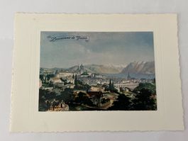 Ansichtskarte Lausanne de Jadis historische Stadtansicht alt