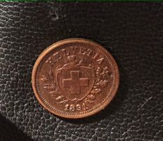 1891 - 1 RAPPEN UNZ