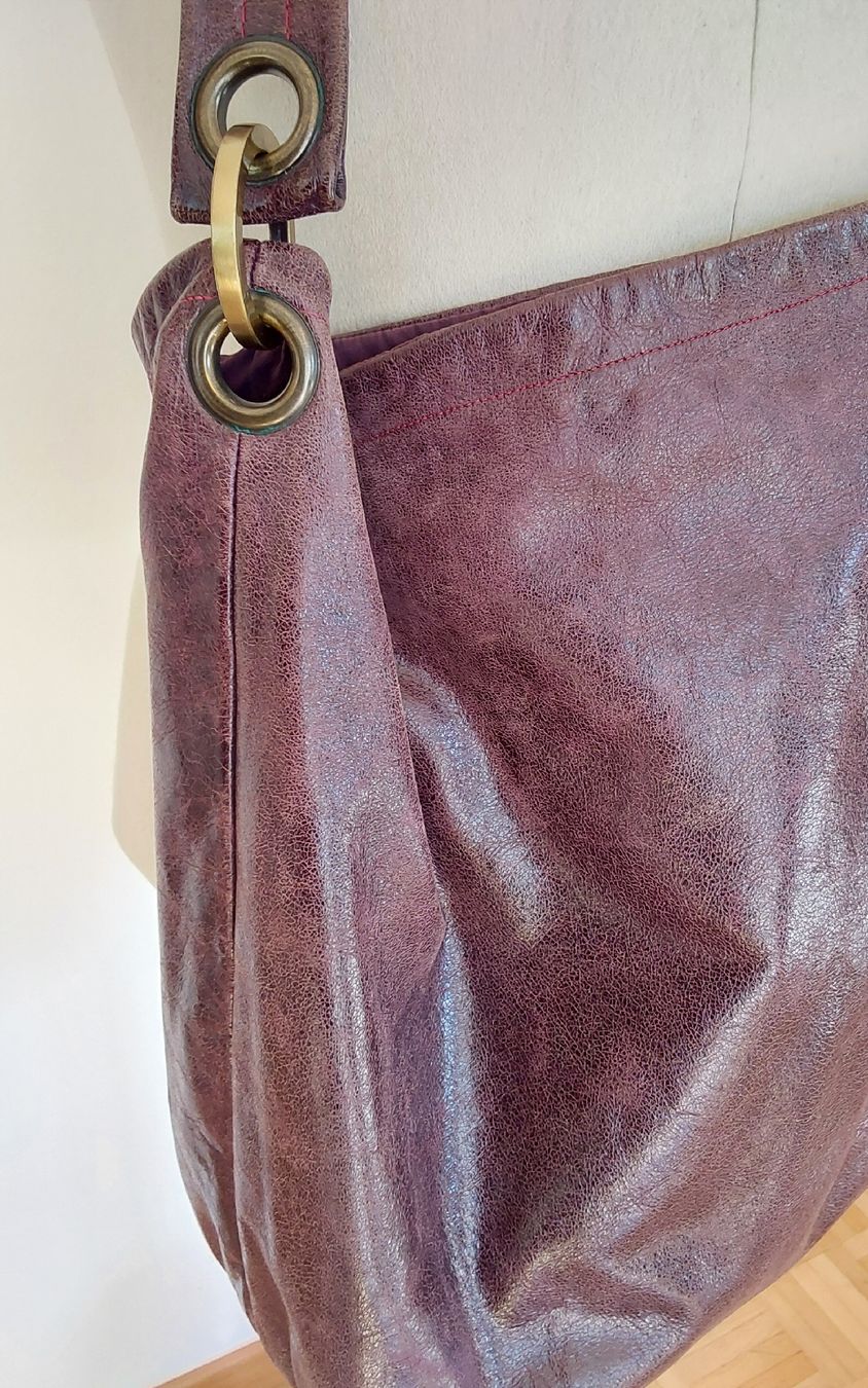 Borse: Ledertasche Battaglia bordeaux – Usato da Köniz venduto da scopello12 2