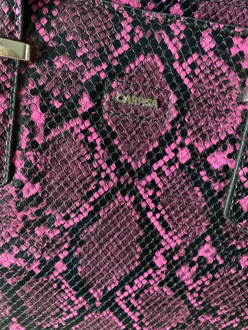 Borse da donna: CARPISA Cindy Tote Bag Pythonoptik – Usato da Besazio venduto da BagCycle 1