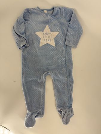 Plüsch Schlafanzug Gr. 92 "Mama's Little Star" von C&A
