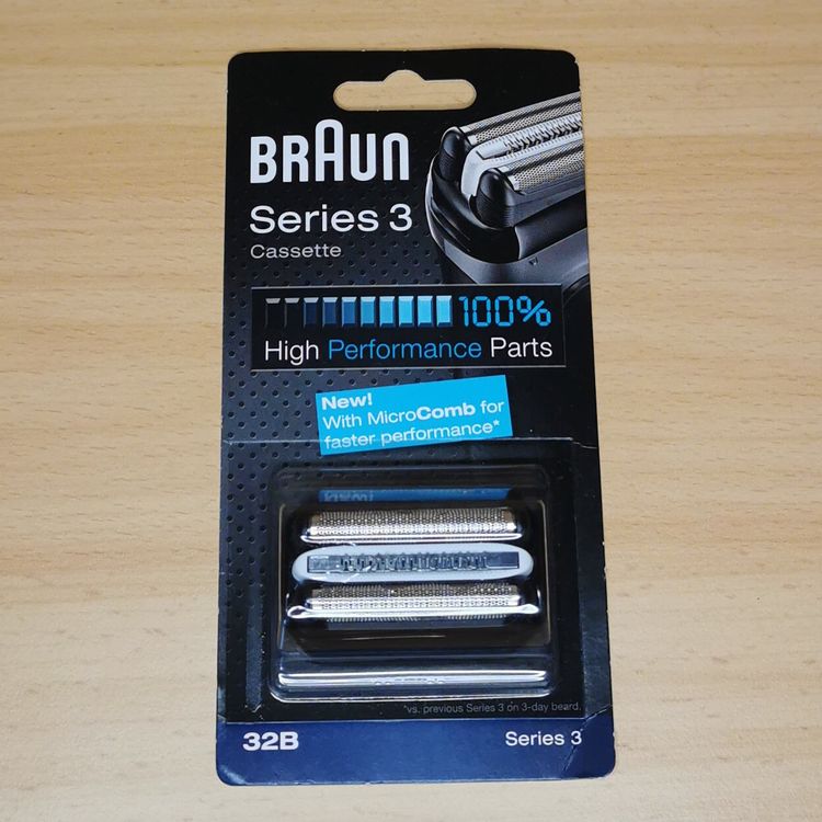Original Braun 32B Ersatz Scherkopf Für Rasierer Series 3