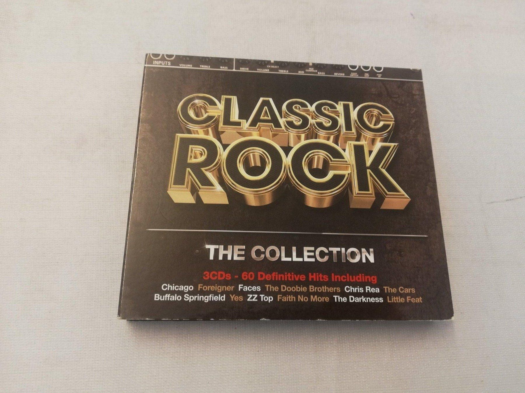 CD: CLASSIC ROCK - THE COLLECTION - 3 CDS - 60 HITS – Usato da Bern venduto da Vinylsound.ch