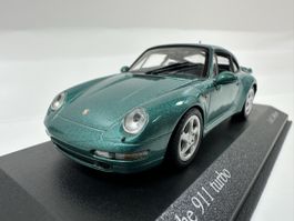 Porsche 911 (993) Turbo 1:43, limitiert, MINICHAMPS