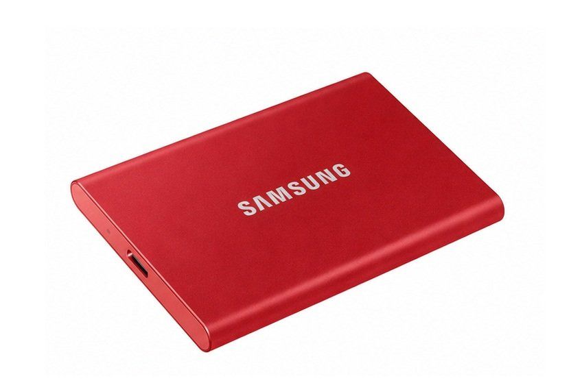 Samsung Dischi rigidi: Samsung Portable T7 1TB Farbe Rot – Usato da Olten venduto da antonio.troia 1