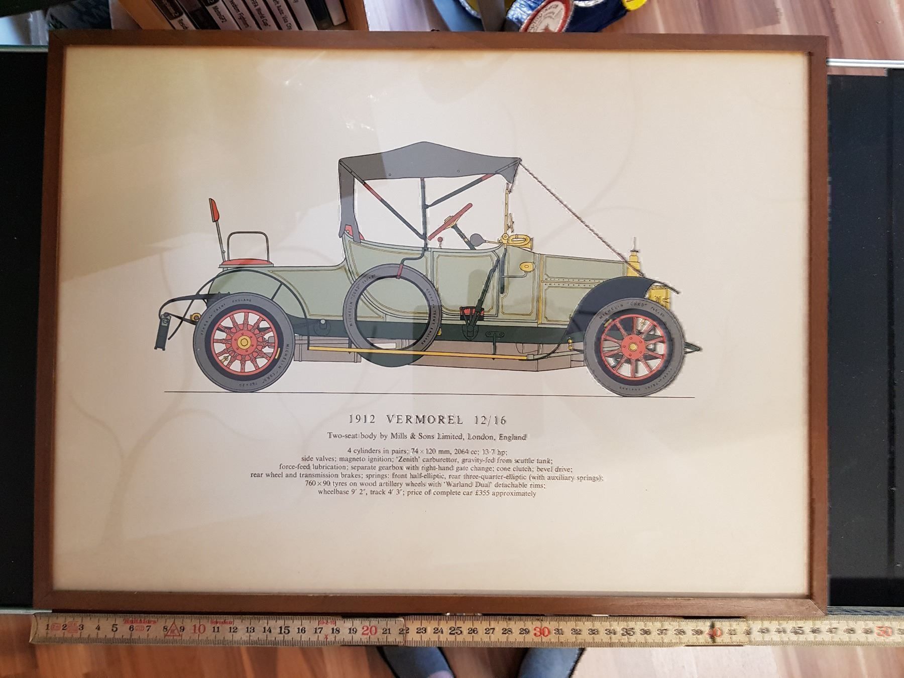 Poster & Bilder: Bild Vermorel  1912 K46 – Gebraucht aus Schwarzenburg von Flamingo07