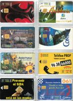8 Telefonkarten Spanien