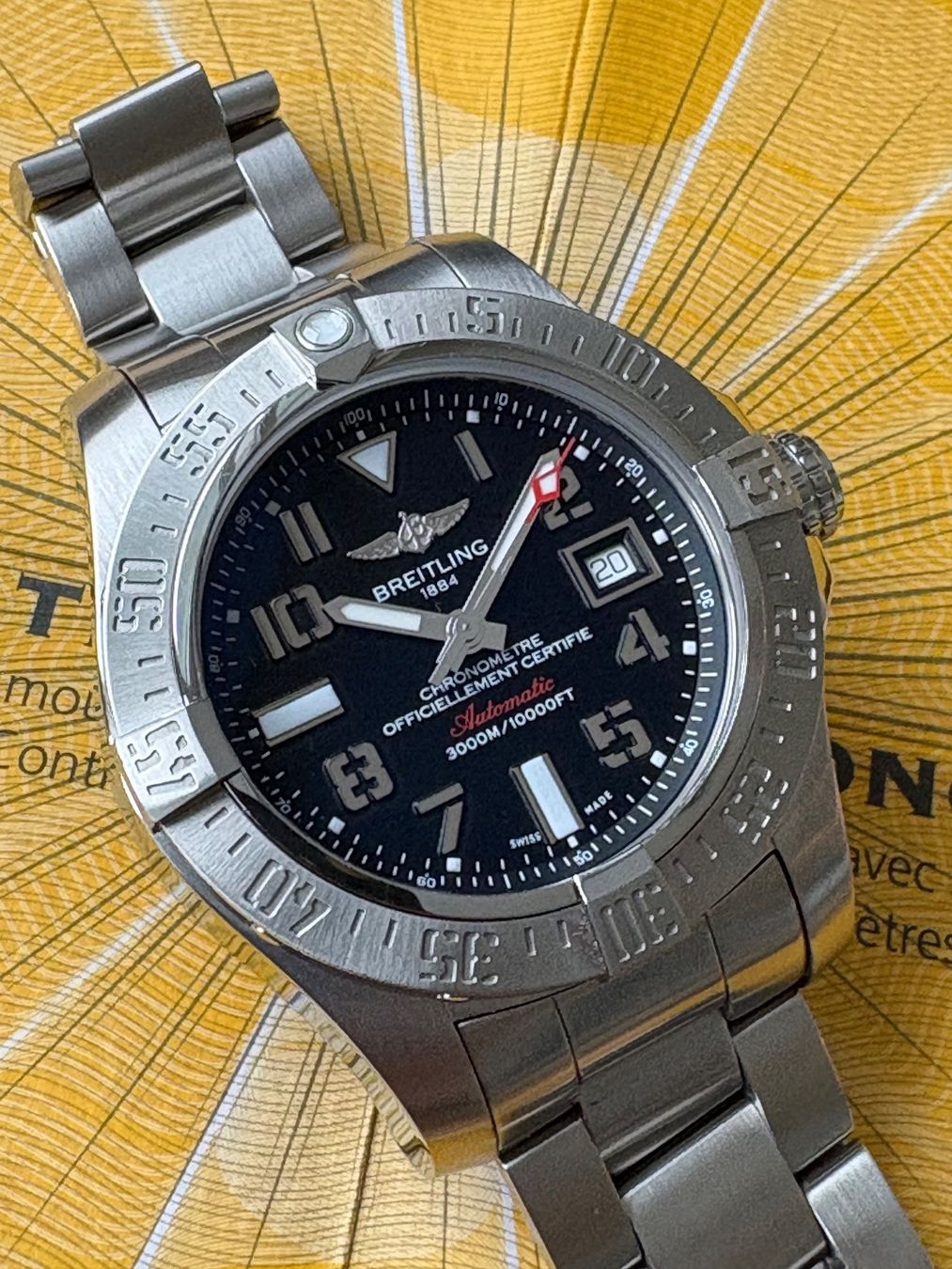 Breitling Uhren: BREITLING Avenger Seawolf II 3000M – Gebraucht aus Birsfelden von Mynos 6