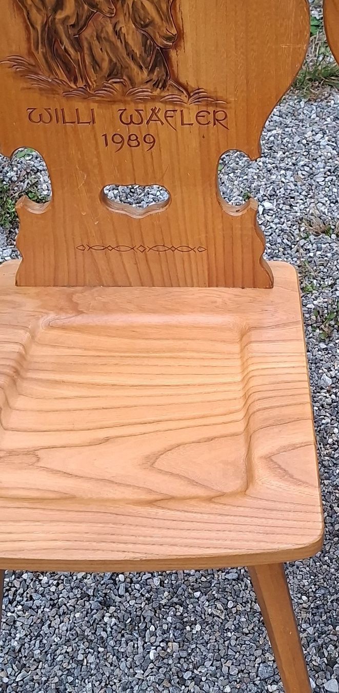 Sedie: Holzstuhl  geschnitzt gebraucht – Usato da Latterbach venduto da ben_mn6f 2