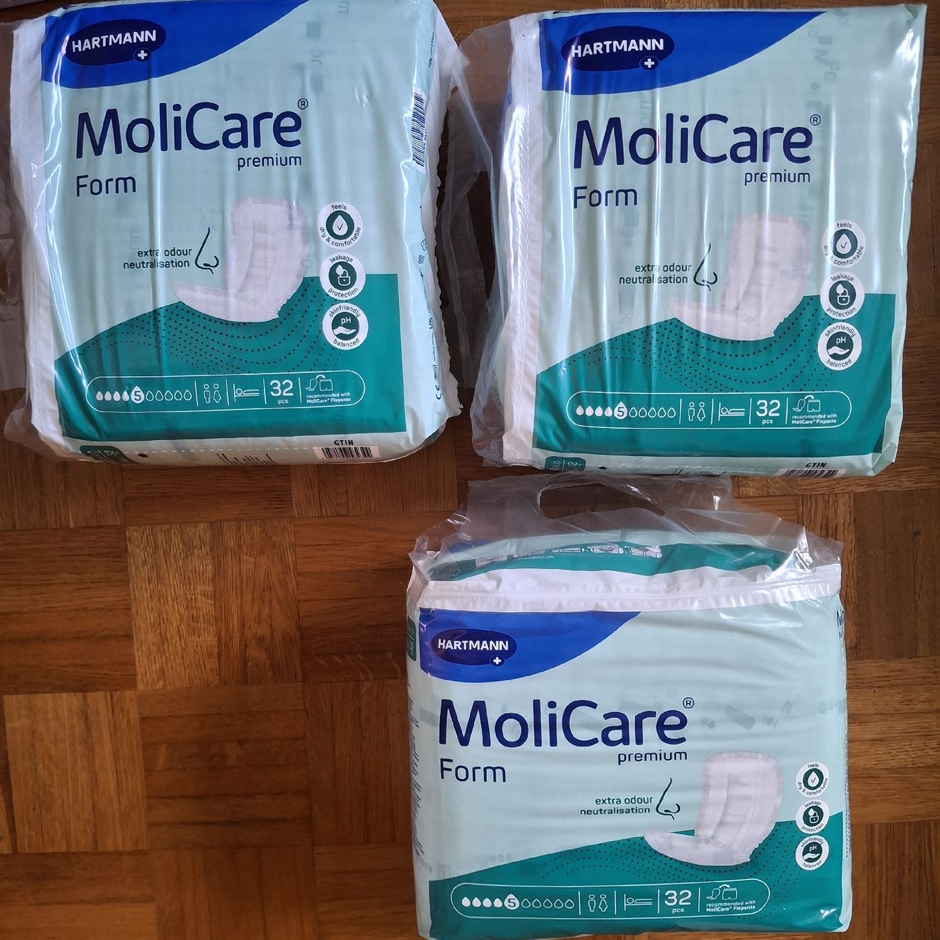 Secchi per pannolini & Pannolini: Molicare Form Premium Inkontinenz Einlage - 3 Stück – Nuovo e nell'imballaggio originale da Zürich venduto da wallrider01 1