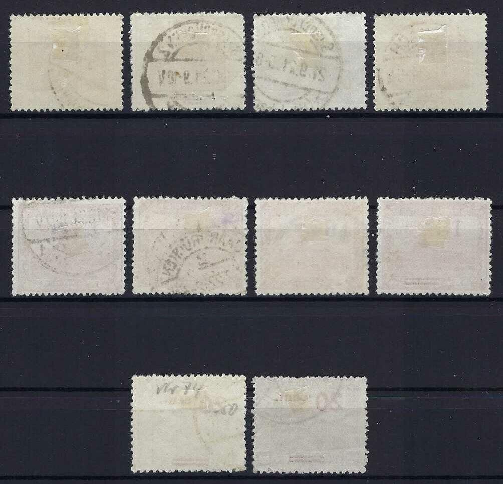 Tutti i francobolli: Briefmarken aus dem Saargebiet 1921 gest. – Usato da Hitzkirch venduto da walti1959 1