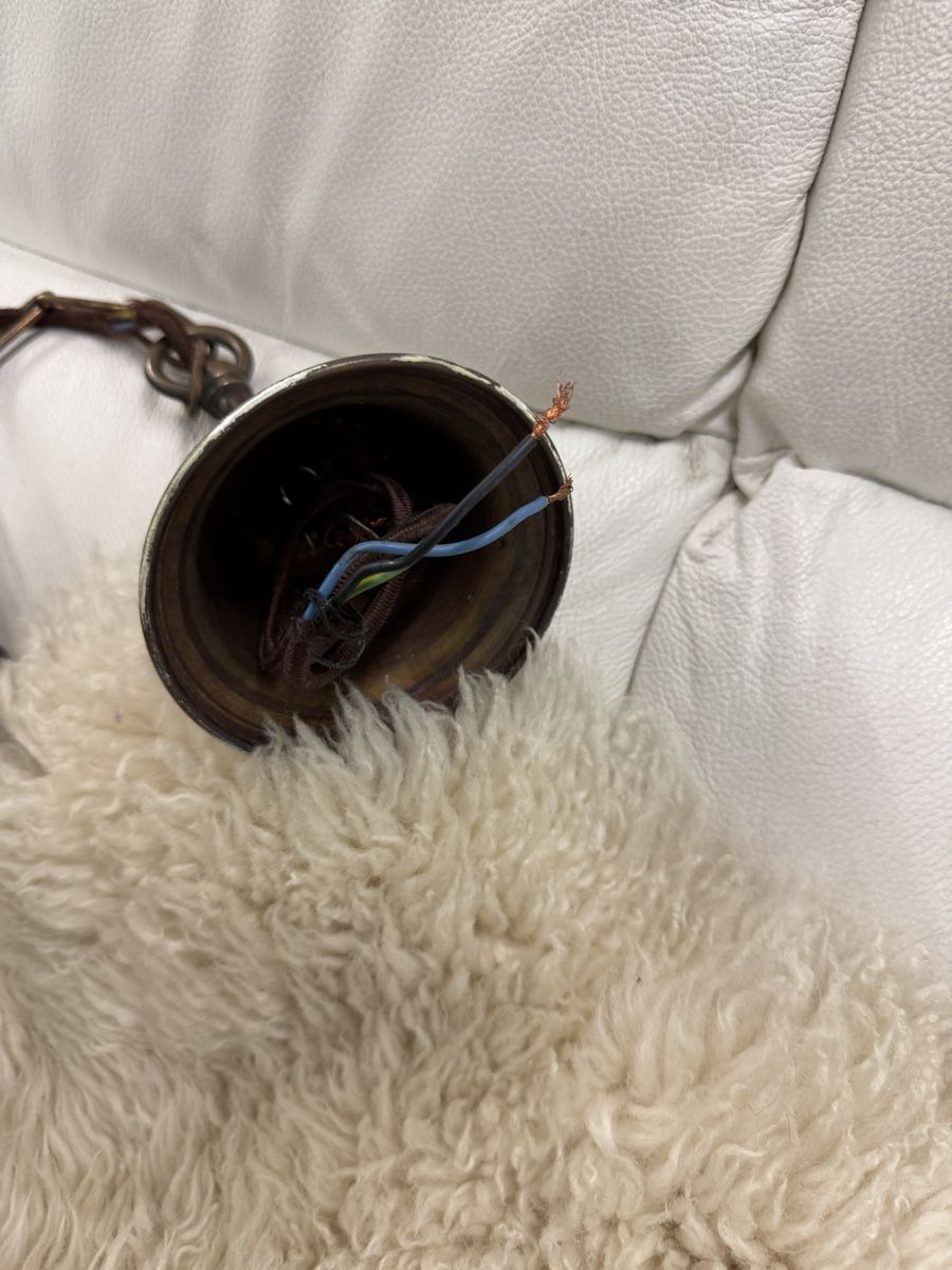 Lampadari & plafoniere: Messing Lampe alt – Usato da Basel venduto da sch_9g6x 3