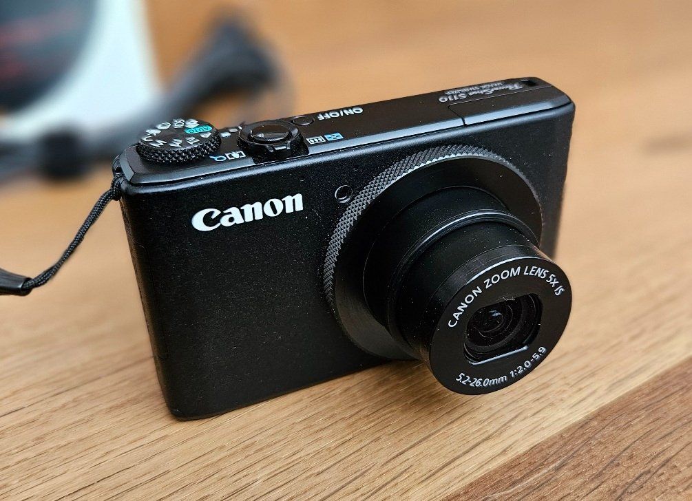 Canon Fotocamera: Canon PowerShot S110 | Lichtstark & Kompakt | Einwandfrei – Usato da Elgg venduto da Roophu 2