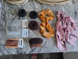Haarschmuck Set diverse Teile neu und gebraucht Zustand 