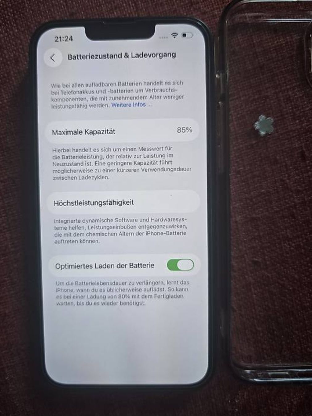 Apple Telefoni cellulari / Smartphones: iPhone 14 256GB dunkel Blau – Usato da Schaffhausen venduto da Rajashafiq 4