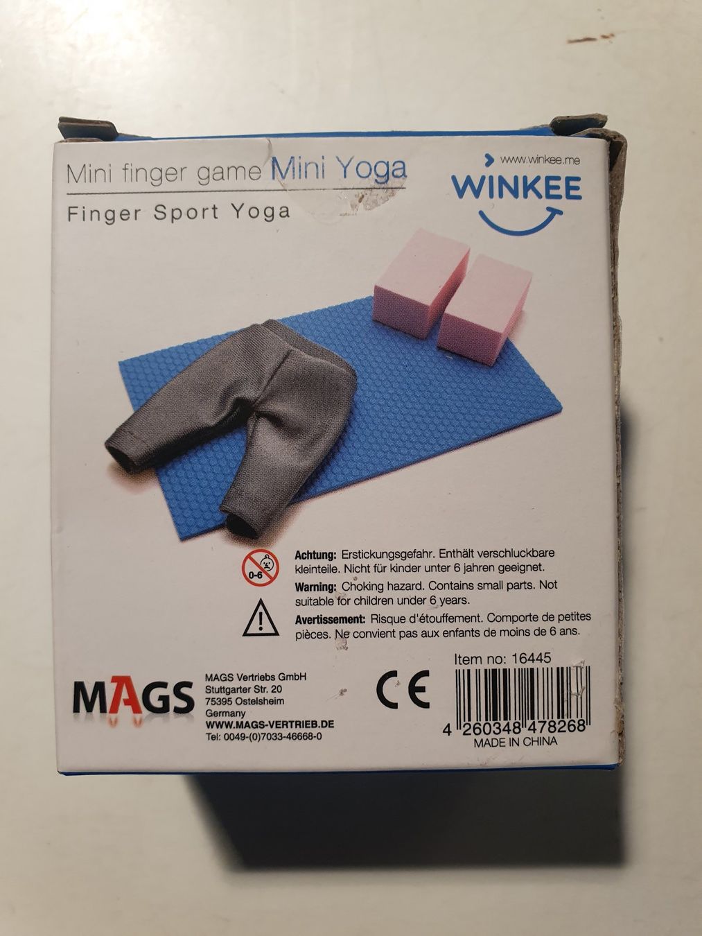 Spiele: Mini Finger Yoga – Gebraucht aus Zürich von loosebone 1