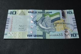 UNC Sierra Leone 10 leones 2022