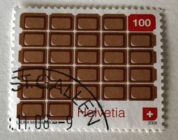 Nr.1285 Schokolade GESTEMPELT.   Siehe Original Fotos   