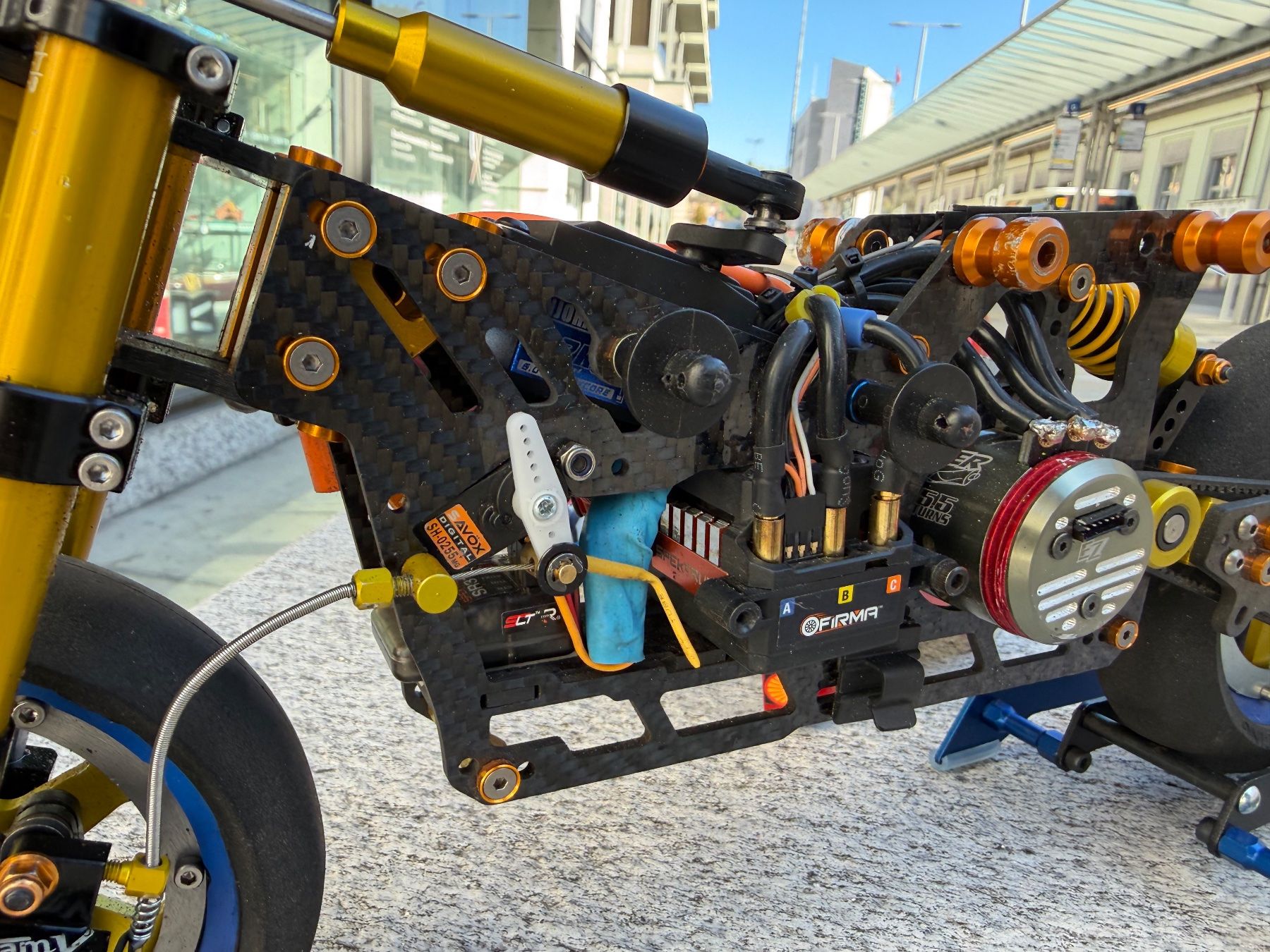 RC Modellbau: Nuova Faor 1:5 Superbike RC Ducati Yamaha HAND MADE in ITALY – Gebraucht aus Chiasso von Carrara-Modellismo 2