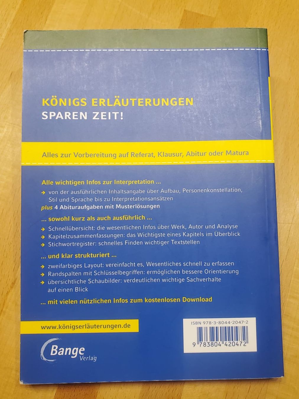 Bücher: Erläuterung von Ein ganzes Leben – Gebraucht aus Flond von St3llaH. 1