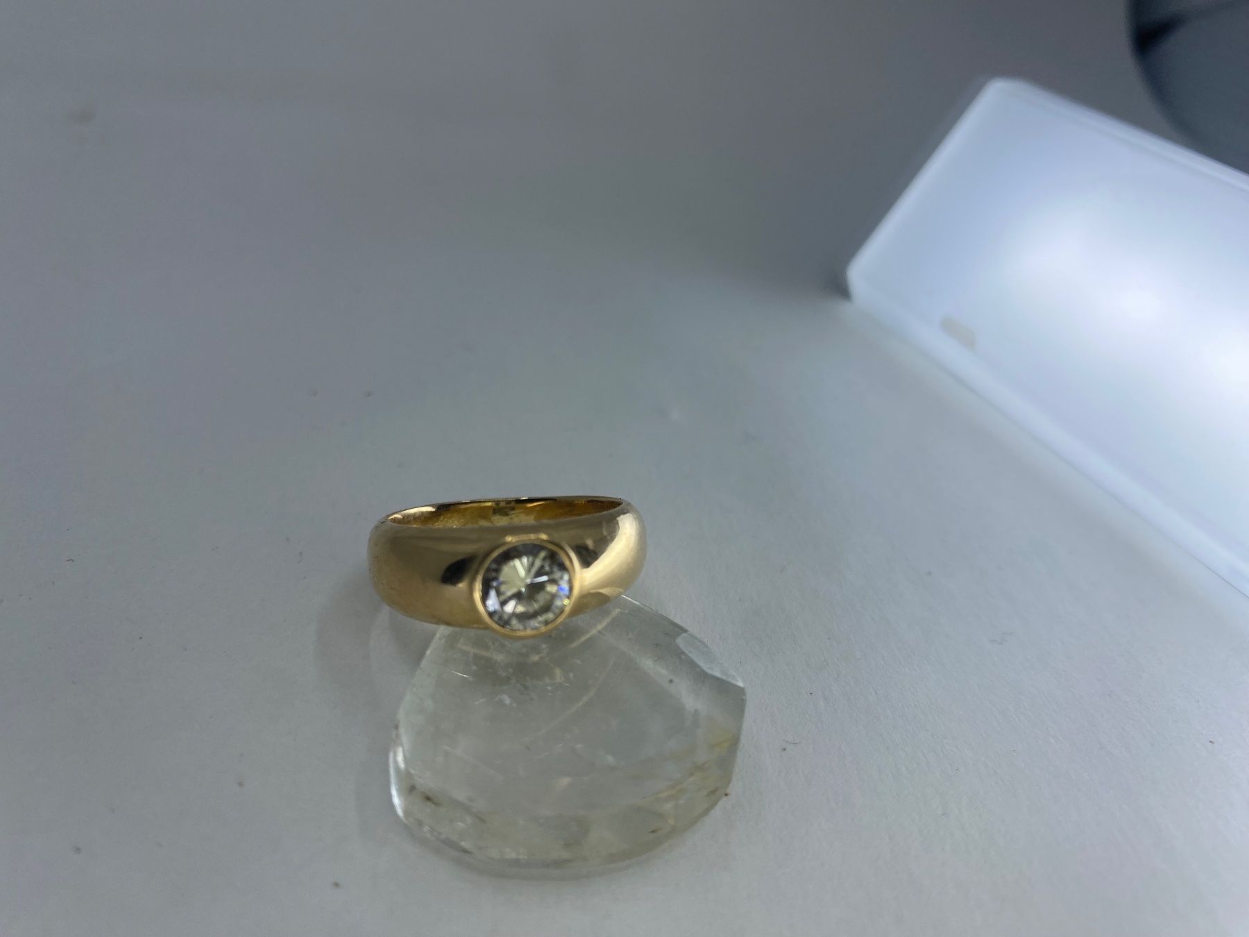Anelli: Diamantring mit Zertifikat – Nuovo (secondo la descrizione) da Schangnau venduto da Ananta 2