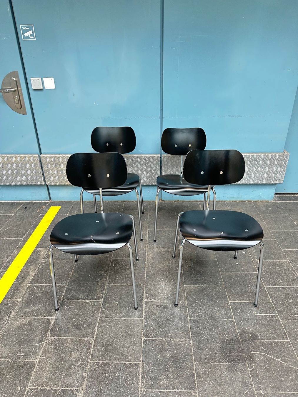 Sedie: Stühle SE 68, Egon Eiermann, Vintage – Usato da Grenchen venduto da Design-Outlet
