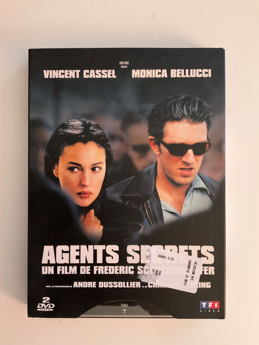 Tutti i DVDs: Agents Secrets DVD avec Vincent Cassel et Monica B. – Usato da Veyrier venduto da Deniro2