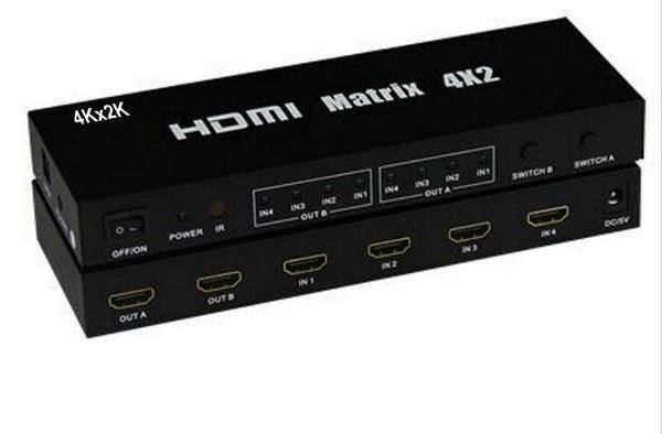 Home Cinema: HDMI Matrix Switch 4x2 mit Fernbedienung – Nuovo e nell'imballaggio originale da Unterägeri venduto da RmOnline 5