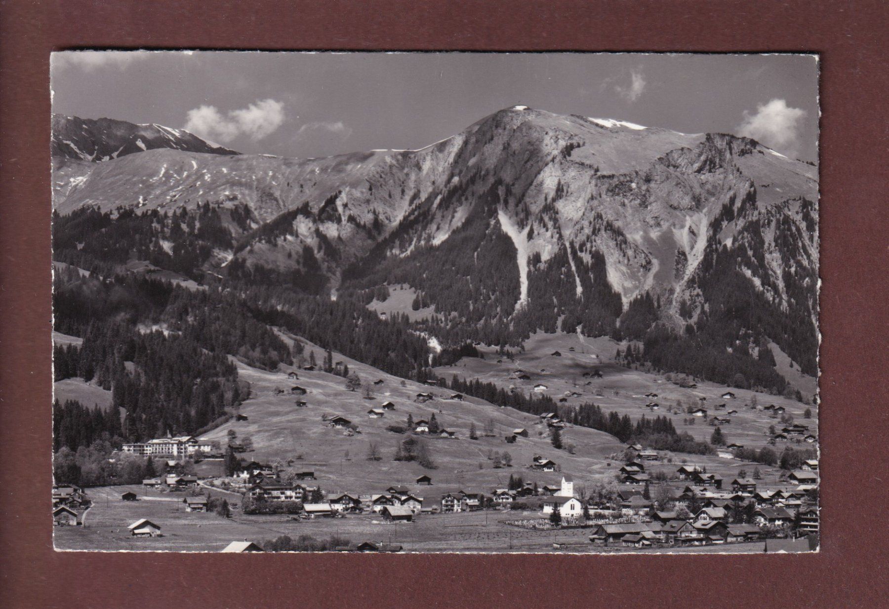 Cartoline postali: LENK - Wistätthorn - 1961 – Usato da Pully venduto da nicecards