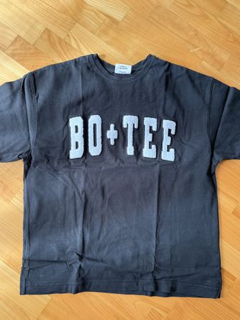 Bo+Tee Oversized T-Shirt Schwarz, Gr. S/M