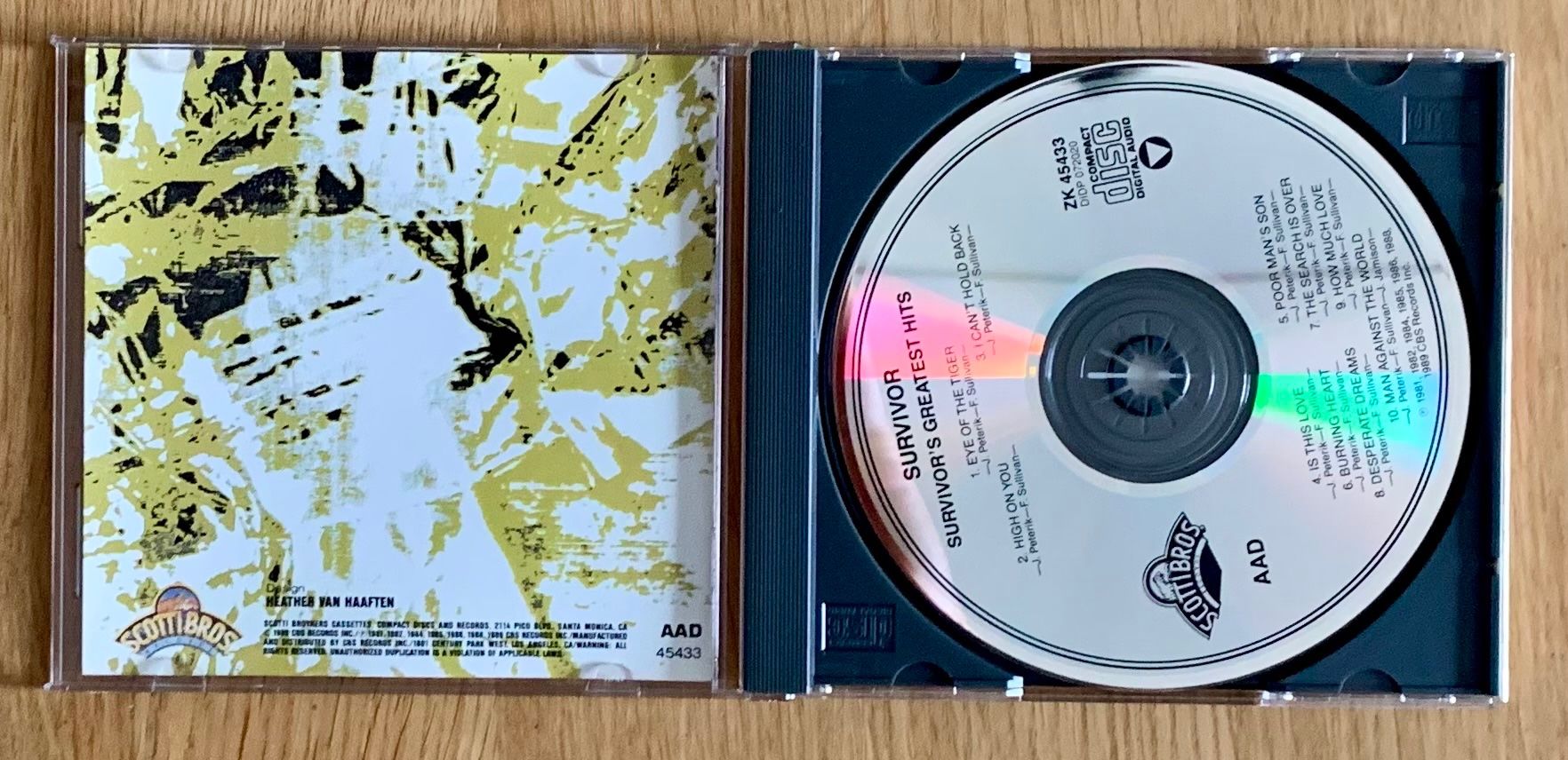 CD: Survivor Greatest Hits – Usato da Zürich venduto da Fieber 1