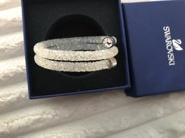 Swarovski Armreif Crystaldust, weiss, Top Zustand, wie neu!