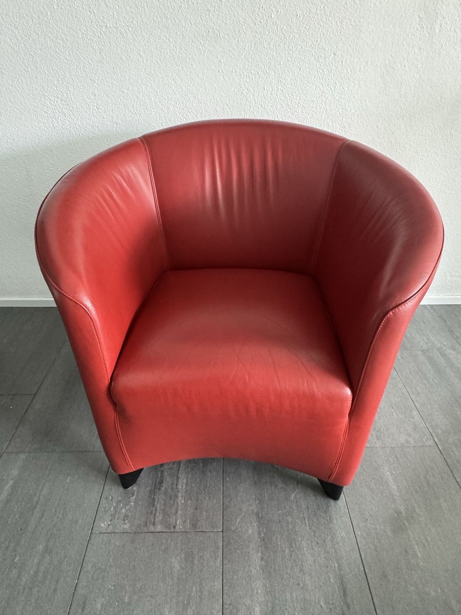 Wittmann Sessel: Wittmann Auriana Ledersessel – Gebraucht aus Luzern von Cube4 5