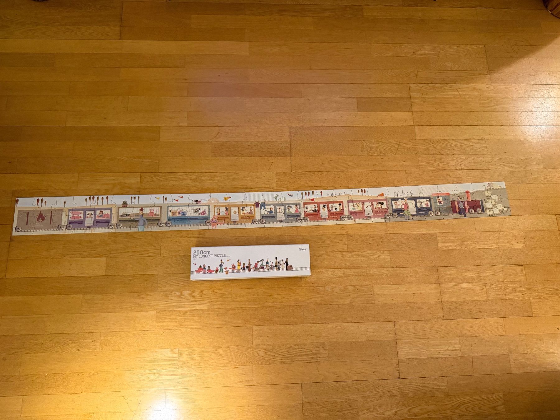 Puzzle: Hochwertiges 2 Meter-Puzzle, 54 Teile – Usato da Zürich venduto da Salsera79 2