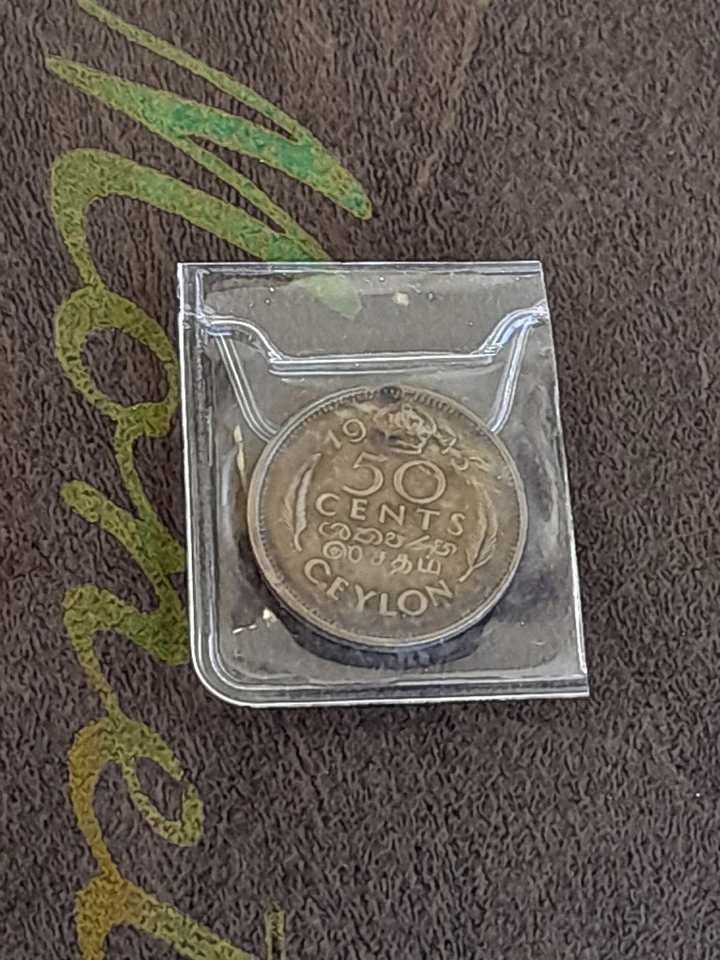 Tutti le monete: 50 Cents 1943 Ceylon  – Usato da Basel venduto da Basel_20 8