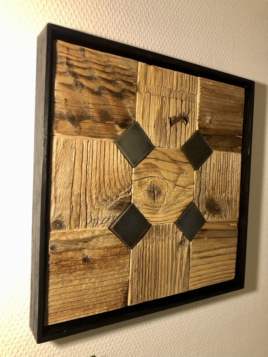Tutte le decorazioni: Bild Antikholz  32x32cm Stall Chalet – Nuovo e nell'imballaggio originale da St.Gallen venduto da LUMUMBA7 2