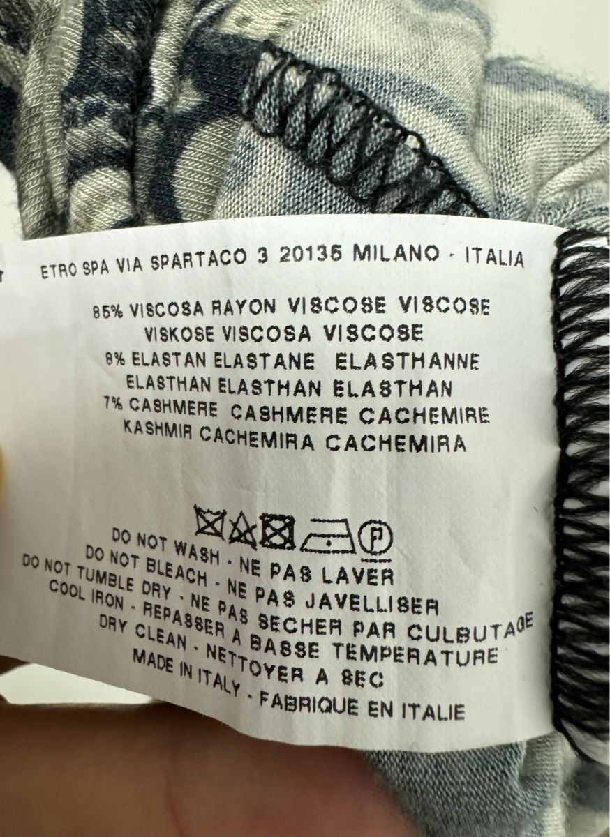 Etro Vestiti: Etro Kleid Italienische Grösse 46 – Usato da Zürich venduto da z00mie 4