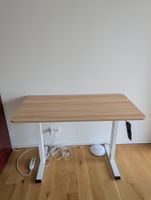 Height adjustable desk 120 x 60 cm