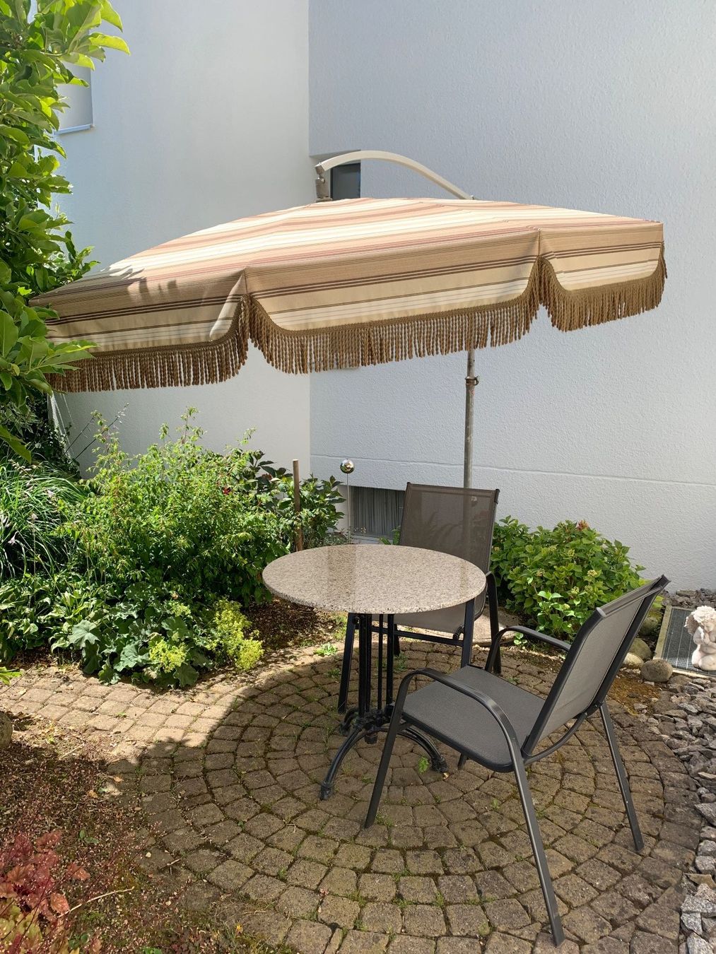 Sedie: Gartenstuhl Metall mit Kunststoffbezug – Usato da Birr venduto da Lotus23 1
