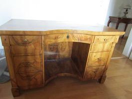 Pult antik um 1850 Nussbaum